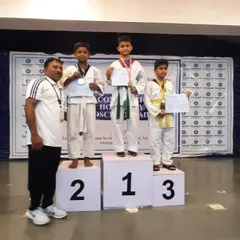 Congratulations to my student Sadiq Ahmed for winning the Gold Medal at the CISCE National Sports and Games zonal level. His dedication in training paid off, showcasing excellent technique and competitive spirit.