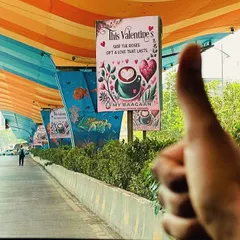 Spot it, Snap it, Sip it. We ran a fun giveaway where you could snap a picture with our billboard to get a free mocktail. Look out for more fun events.