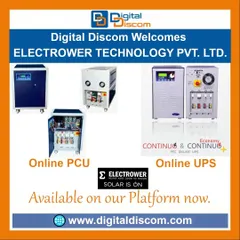 We list a range of power management hardware, including online Power Control Units (PCU) and online UPS systems from Electrower.