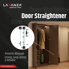 My door straightener is an essential component for tall wardrobe doors. It prevents warping over time, ensuring your doors remain strong, reliable, and perfectly aligned.