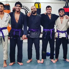 Congratulations to our newly promoted purple belts. Belts don't matter, but we always celebrate the hard work and dedication they represent.