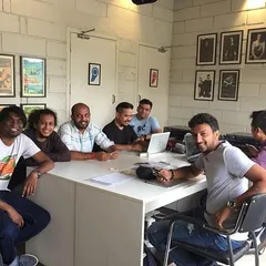 A throwback to a meeting with my crew. We've been planning and creating musical experiences together for years.