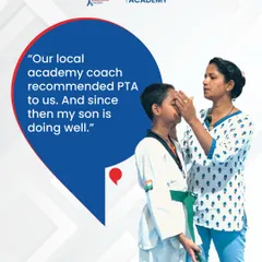 We are proud to be recommended by local coaches and trusted by parents. This testimonial highlights our commitment to an athlete's growth and well-being.