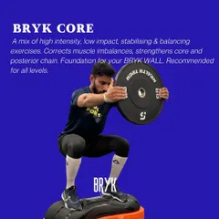 Build your foundation with BRYK Core. This class mixes high-intensity, low-impact exercises to correct muscle imbalances and strengthen your core and posterior chain.