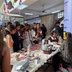 My nail art stall at K.J. Somaiya college. I loved the vibe and the energy from everyone who stopped by!