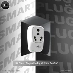 This is the smartest 16A plug you'll ever meet. It can handle heavy appliances like geysers and ACs, turning them into smart devices with voice and app control.