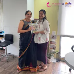 I was so proud to be featured in Femina magazine for my work in dermatology. Sharing this moment with one of my wonderful patients, Mrs. Aruna, made it even more special.