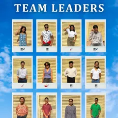 These are our Team Leaders for the 'Echoes of Eras' concert. They are responsible for arranging songs and mentoring their team members, a core part of our philosophy of peer-led learning and practical musical application.
