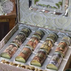 For me, gifting is all about 'rishton ki mithaas'. My signature Bhaji Boxes are a tribute to this sentiment, filled with traditional delicacies and presented in an ornate, handcrafted box that speaks of love and legacy.