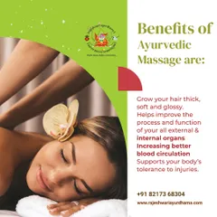 My Ayurvedic massages go beyond simple relaxation. This image captures the essence of a therapy designed to improve blood circulation, nourish the skin, and increase the body's resilience, helping you feel your best from the inside out.