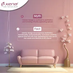 A common myth is that interior design is only about aesthetics. The fact is, good design must balance looks with functionality and practicality. I create spaces that not only look appealing but also serve the needs of your lifestyle.