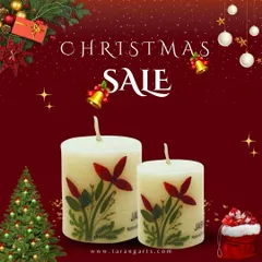 Transform your space with our handcrafted dry flower scented candles. These pillar candles combine elegant floral designs with soothing aromas to create the perfect ambiance.