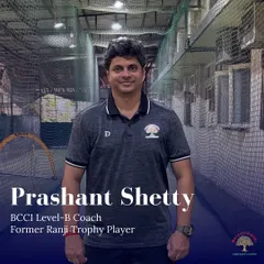 A little about my journey. As a former Ranji Trophy player and BCCI Level-B coach, I have had the honor of coaching at the state level and mentoring numerous international and domestic cricketers.