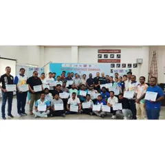 A group photo from the Archery Coaches Seminar at SAI, Sonipat. Collaborating with and learning from other coaches across the country helps me grow and improve our academy's training programs.
