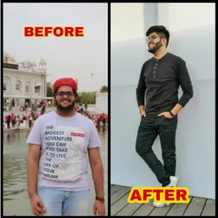 My yoga for weight management works for everyone, and here is the proof. This client achieved a complete body transformation, shedding stubborn fat and building a leaner, stronger physique. He didn't just lose weight; he gained a new level of confidence.