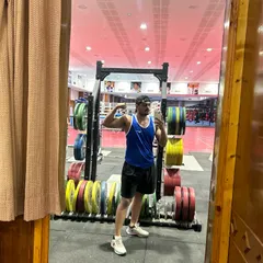 Feeling strong after a good workout session. Discipline in your own training is important if you want to coach others.