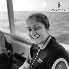 The smile of a diver who has just had an amazing underwater experience. These are the moments we live for.