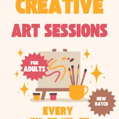 This is for you. My adult art sessions are perfect for anyone looking to de-stress, learn a new skill, or simply enjoy a relaxing hobby. New batches start regularly at my Bangalore studio.
