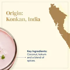Originating from the Konkan coast, Sol Kadhi is a refreshing drink made from coconut, kokum, and a blend of spices. It's the perfect cooling accompaniment to a spicy meal.