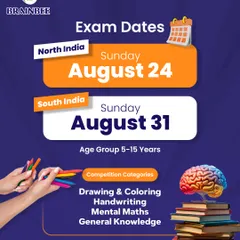 Mark your calendars. Here are the exam dates for the 2025 Olympiad, split for North and South India, along with the four competition categories.