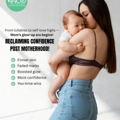 From lullabies to self-love highs, a mom's glow-up era begins here. We help you reclaim your confidence post-motherhood with treatments that deliver firmer skin, faded marks, and a boosted glow.