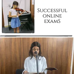 We are grateful for the journey and the growth we see in our students every day. This image captures moments from successful online exams, showcasing our adaptability and commitment to our students' progress.