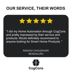 We are proud of the positive feedback we receive from our clients. This testimonial from a happy customer in Bengaluru highlights the quality of our service and products, which is a testament to our commitment to customer satisfaction.