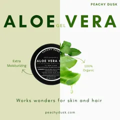 Experience the soothing power of nature with my 100% pure Aloe Vera Gel. This extra-moisturizing blend with Vitamin E works wonders for both skin and hair, providing ultimate hydration.