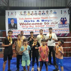 My young warriors from the academy after their performance at the Delhi Dual Boxing Championship. Seeing them with medals around their necks is the ultimate reward.