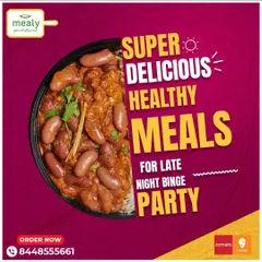 Our super delicious and healthy Rajma Chawal bowl is perfect for any time, even for a late night binge. We make it just like at home, with a thick, flavourful gravy that everyone loves.