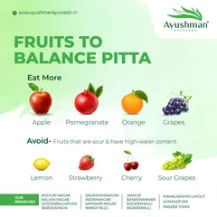 Feeling the heat? This guide shows you which fruits to eat to balance a fiery Pitta dosha. Sweet fruits like apples, pomegranates, and oranges are recommended, while sour fruits should be avoided.