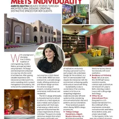 It was exciting to see several of my key projects featured in Good Homes Magazine. This article highlighted my design philosophy of weaving stories through architecture to create distinctive, individual spaces for my clients.