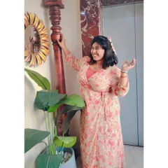 A happy, candid moment. My style is all about being approachable and cheerful, just like my personality.