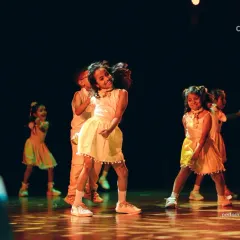 Our 'chhote packets' bringing the 'bada dhamaka'. This is a shot from our Kids & Juniors performance, proving that talent and passion have no age limit.