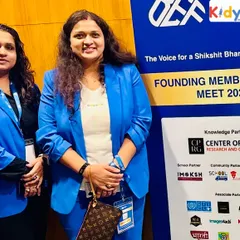 Proudly standing by our banner as associate partners at the Bharat Education Forum. We believe in building a 'Shikshit Bharat & Viksit Bharat' (Educated & Developed India) through our initiatives.