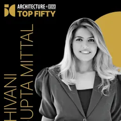 A feature on our Principal Designer, Shivani Gupta Mittal, as part of the Architecture + Design Top 50. Her vision and leadership are at the heart of every project we undertake.