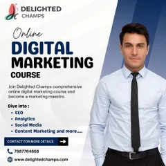 This graphic details the core modules of my comprehensive digital marketing course. It is designed for those who want to become proficient in driving traffic, analyzing data, and creating converting campaigns.