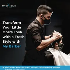We love transforming our little clients' looks. Our barbers are skilled at creating fresh, fun, and age-appropriate hairstyles that will have your child feeling confident.