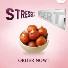 Feeling stressed? Just spell it backwards and you get desserts. A bowl of my warm, syrupy Gulab Jamun is the perfect comfort food to turn any day around.