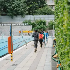 Our training philosophy extends beyond the water. We incorporate essential dryland conditioning and cross-training to build overall fitness, strength, and resilience in our athletes.