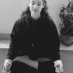 "A quiet happy faith & confidence is the best foundation for SADHANA." Sadhana is more than just meditation; it's every action you take with mindfulness to become a better human being.