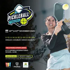 Get ready for Ulwe's first ever Pickleball Tournament. We are hosting singles, doubles, and mixed doubles categories for all age groups, creating a platform for the local community to compete and have fun.