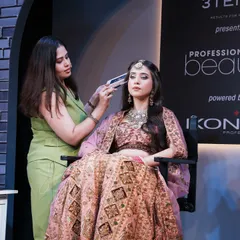 I and my team regularly demonstrate our techniques at major industry events like the Professional Beauty India expo. I bring this industry-leading expertise directly to my students.