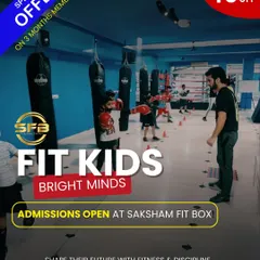 Give your child the gift of fitness and discipline. My Fit Kids program is now open for admissions, offering a fun and structured environment for them to grow strong, active, and focused.