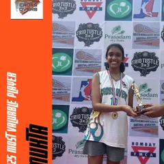 We celebrate individual excellence. Here is our player Mukta, recognized as the 2025 Most Valuable Player in the U-13 category at the Trio Tustle 3x3 Basketball Tournament for her outstanding performance.