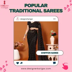 Have a chiffon saree you love but never wear? We can transform it into a new outfit or alter it for a modern fit.