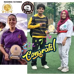 Congratulations to Nashra Fathima for her dedication. We celebrate every achievement, and her success inspires other women and girls in our team.