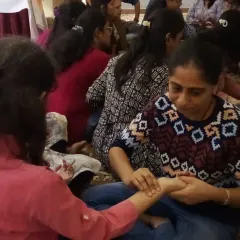 Here, doctors practice the hands-on technique of Nadi Parikshan under expert guidance. This commitment to continuous learning ensures that our team's diagnostic skills are sharp, allowing for a more accurate and effective assessment of each patient's unique constitution and imbalances.