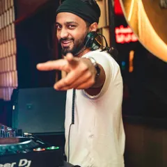 It's all about the connection with the crowd. A shot from my residency at Badmaash, where I bring the best of Bollywood and commercial hits every Sunday night.