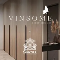 Introducing Vinsome by Guntier, my line of custom wardrobes. This design features clean lines and full-length handles for a sleek, minimalist look that maximizes storage.